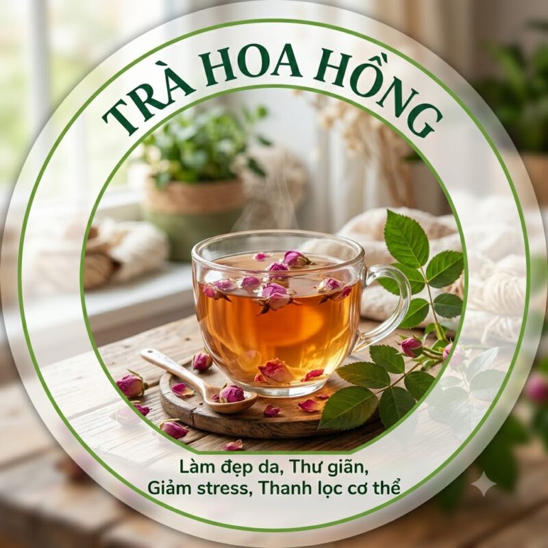 Trà hoa hồng có tác dụng gì