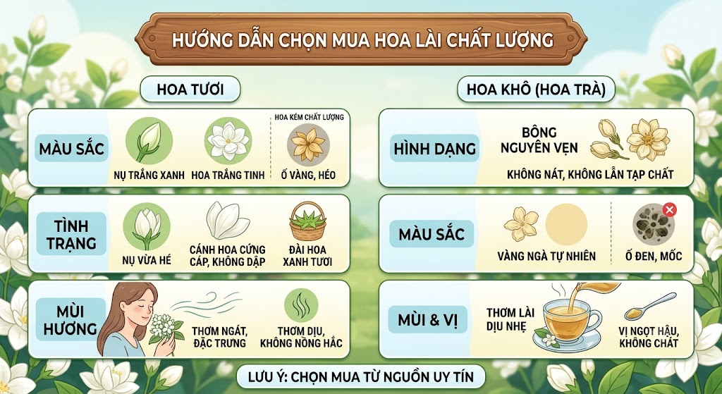 Trà hoa lài có tác dụng gì