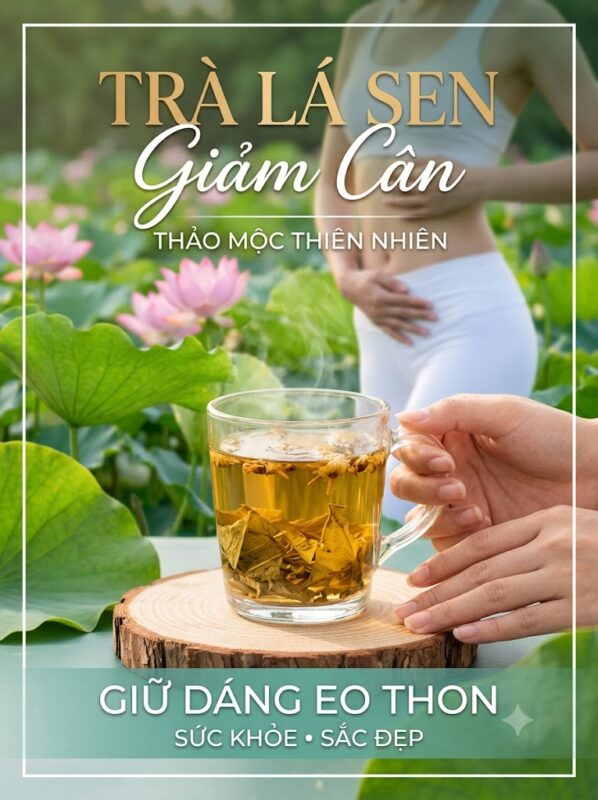 Trà lá sen giảm cân