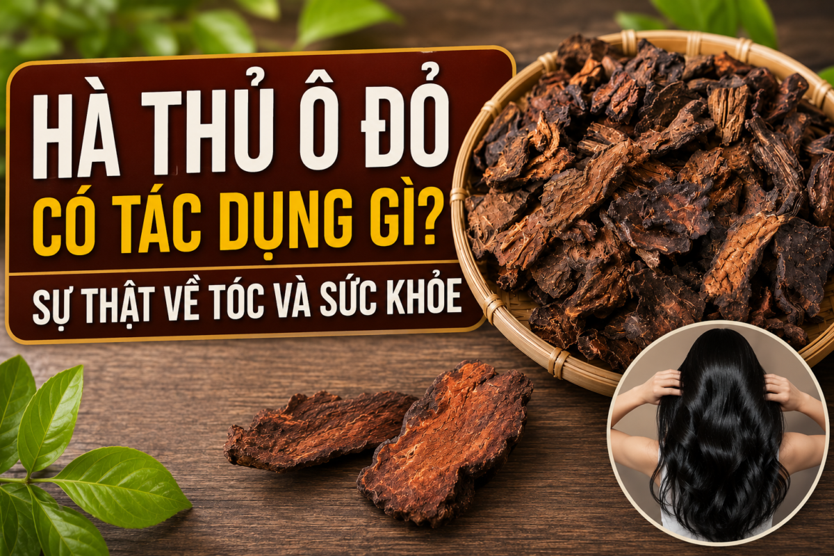 Hà Thủ Ô Đỏ Có Tác Dụng Gì