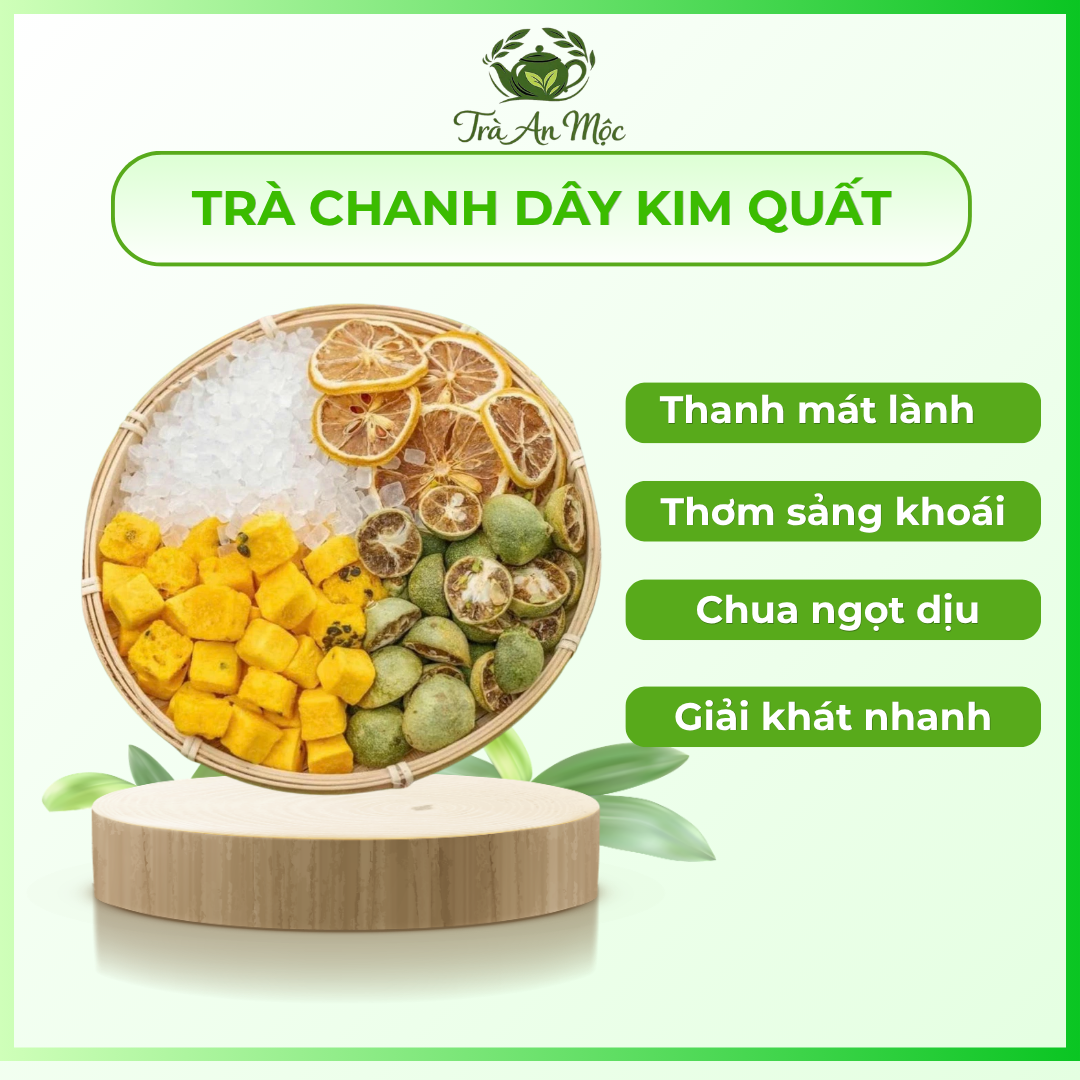 trà thảo mộc (6) Trà chanh dây kim quất