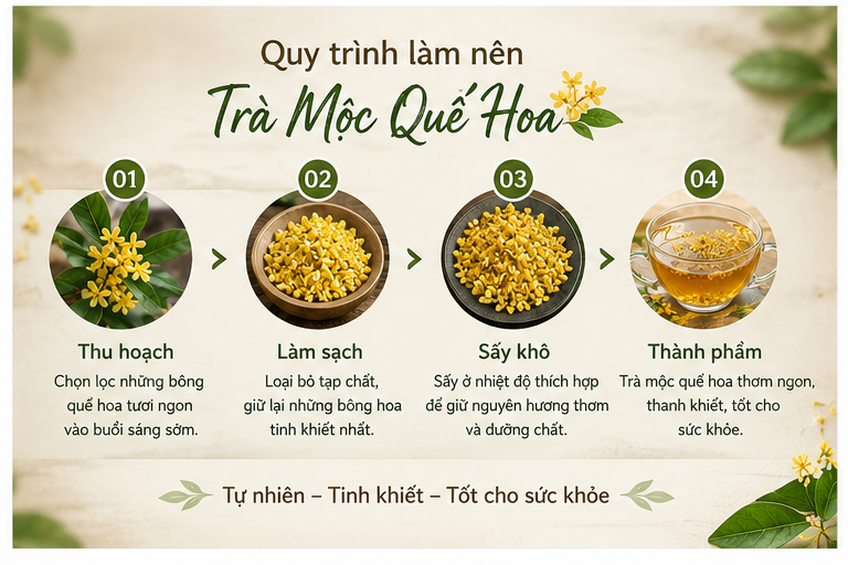 Mộc quế hoa có tác dụng gì