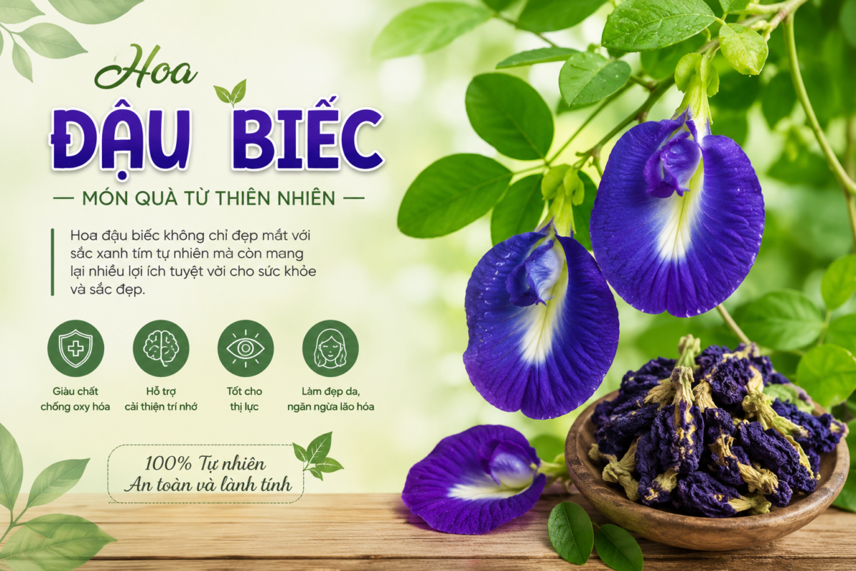 Hoa đậu biếc là gì