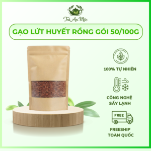 Gạo Lứt Huyết Rồng Gói 50/100G